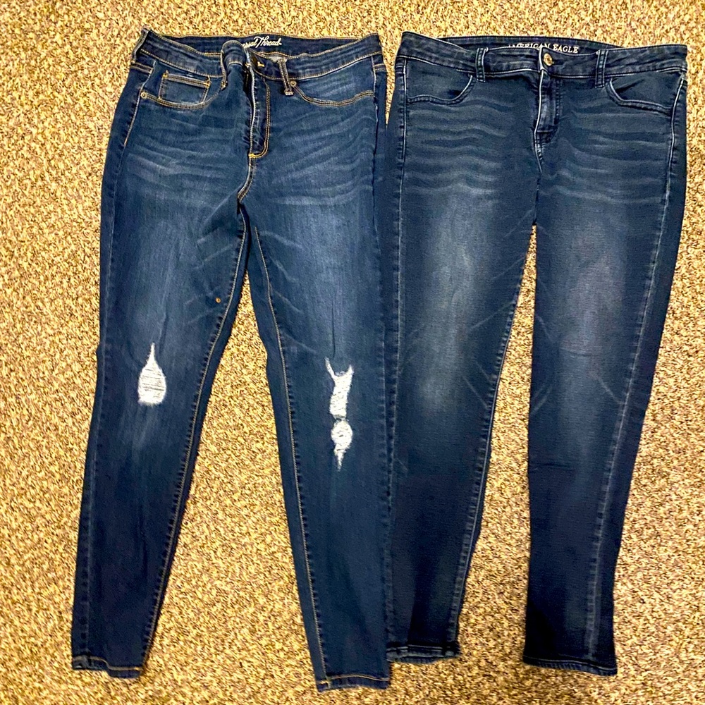 2 pairs of jeans great condition